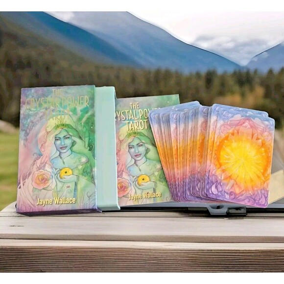 Tarot Cards by Jayne Wallace: The Angel Tarot & The Crystal Power Tarot - Picture 4 of 8